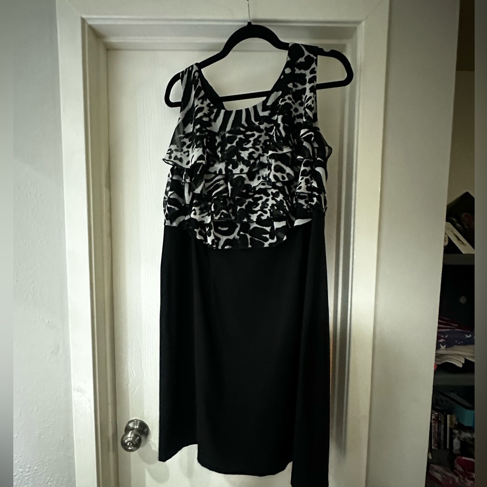 Zebra Dress Plus Size
